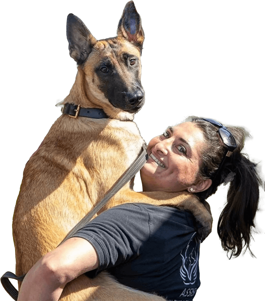 Gemma Sant of Assisi Dog Training and friend