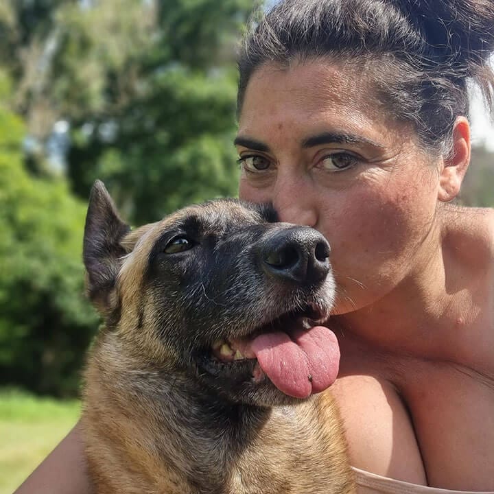 gemma-with-dog2 Puppy and dog training classes at Assisi Dog Training